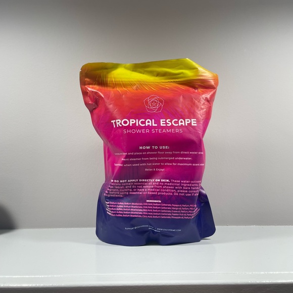 Tropical Escape Shower Steamers Aromatherapy 15 Tablets 35g 5 Scents!! - Picture 5 of 9